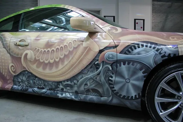 Ligozzi: Infiniti G37 Canada, surrealist painting from the Applied Art collection