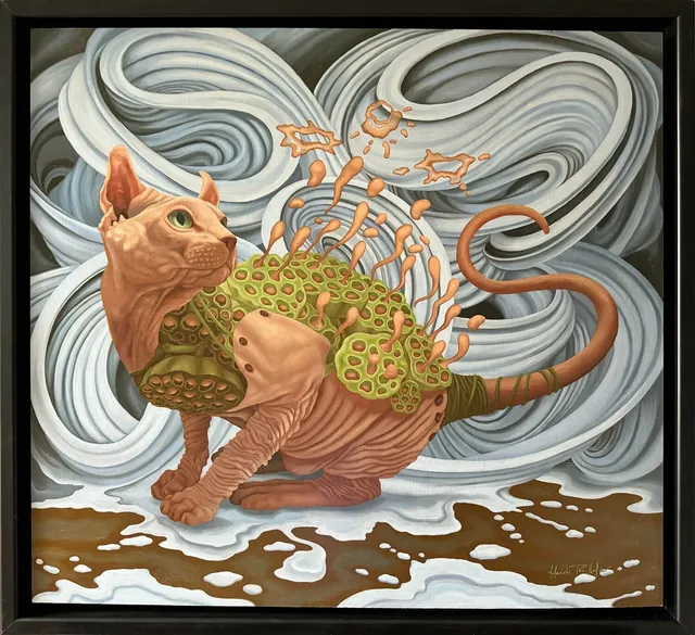 Echo Chamber, surrealist painting from the Fantasia collection