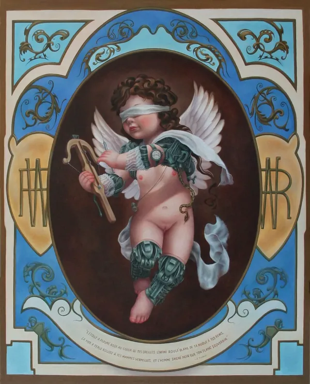 Sovereign Side, surrealist painting from the Moody collection