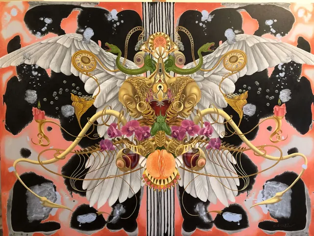 False Memories in a Dream, surrealist painting from the Spirituality collection