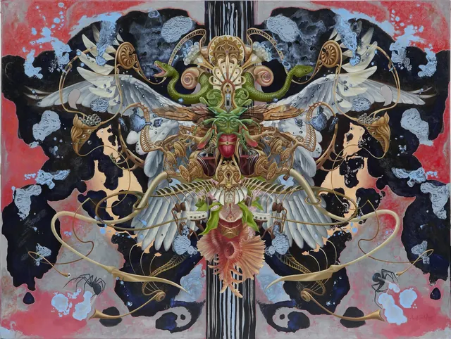 Starting Something You Can't Finish, surrealist painting from the Spirituality collection